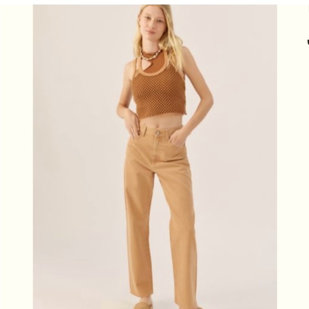 BDG Urban Outfitters Cowboy Jean Straight Leg size 29 sand/tan